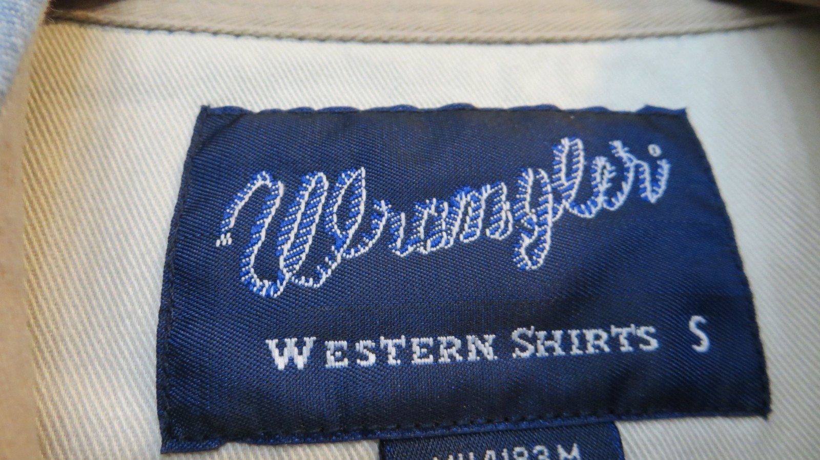 Wrangler Shirt Mens Small Multicolor Color Block Retro Western Snap Up Cowboy