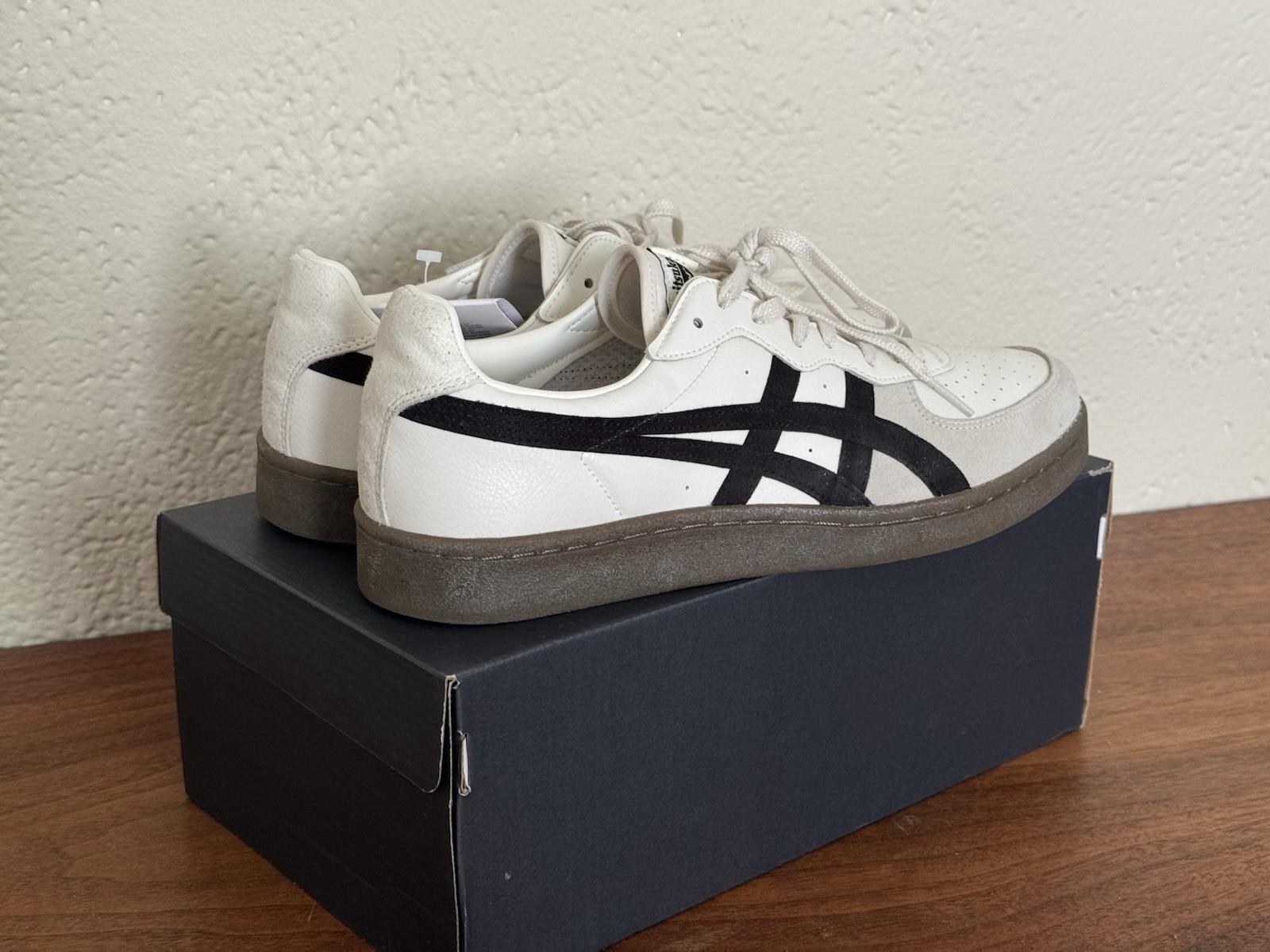 Onitsuka Tiger GSM [Cream/Black] Size 11.5M/29CM (1185A353-127)