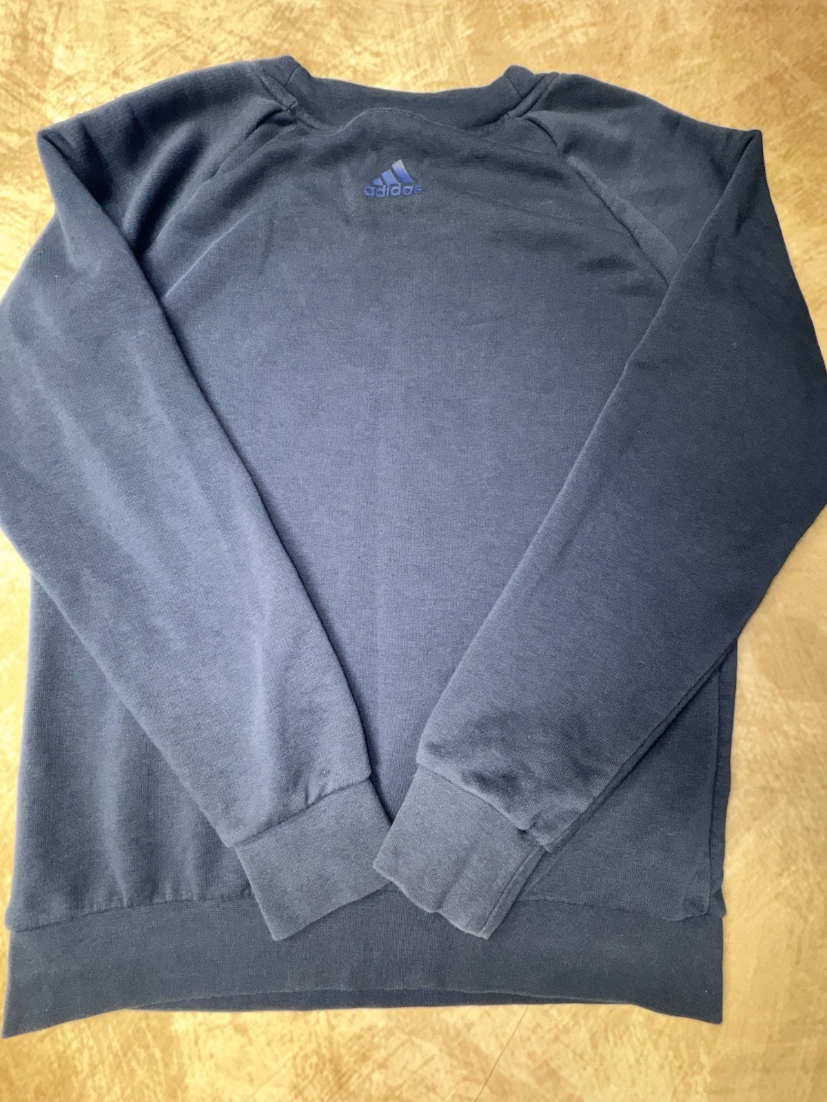Adidas Womens Essentials Allcap Sports Sweatshirt Medium Crewneck Cotton Logo