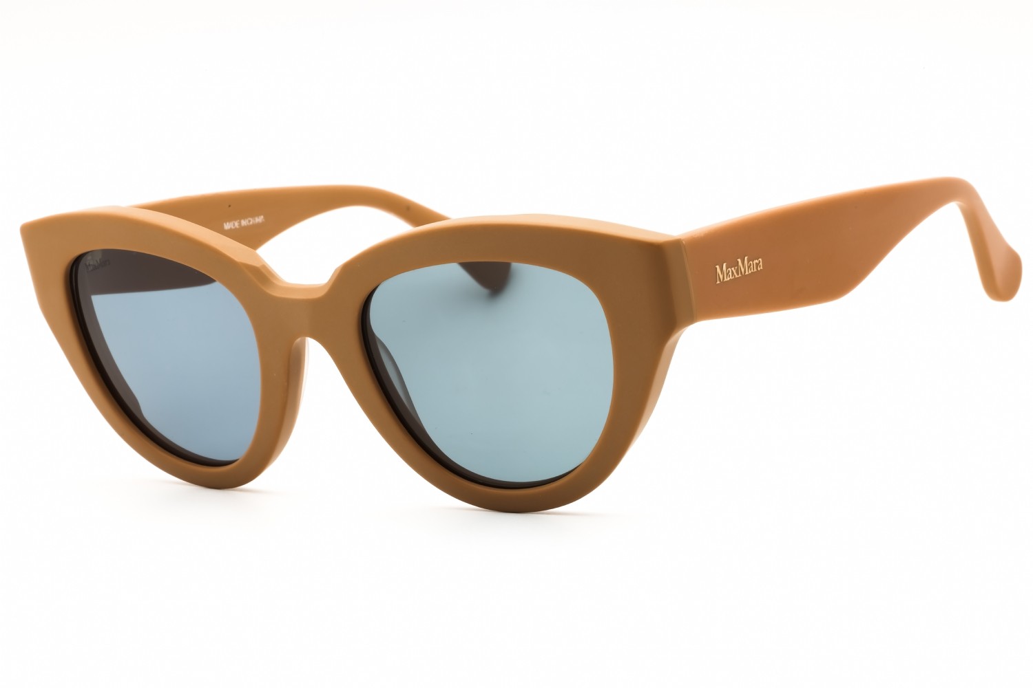 MAX MARA MM077-46N-50 Sunglasses Frame Size 50mm 140mm 22mm BROWN Women