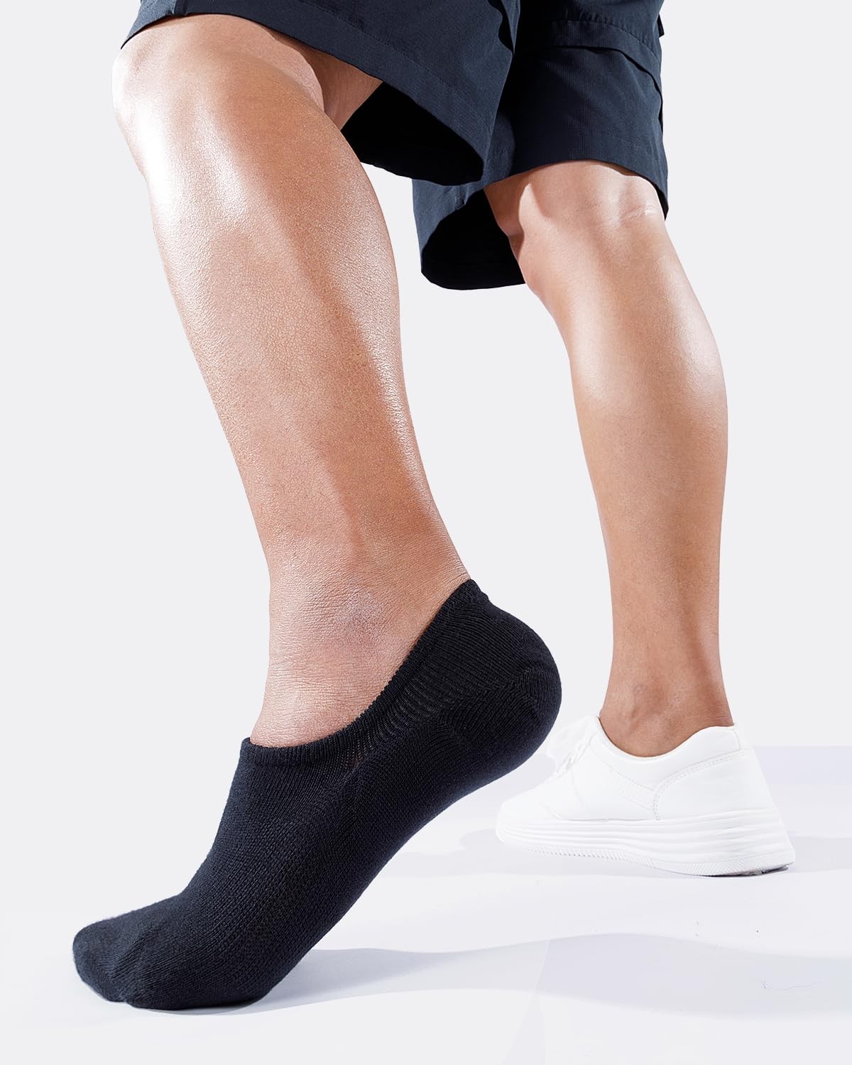 6× Men’s Summer No Show Socks Low Cut Anti-slid Casual Invisible Liner Socks USA
