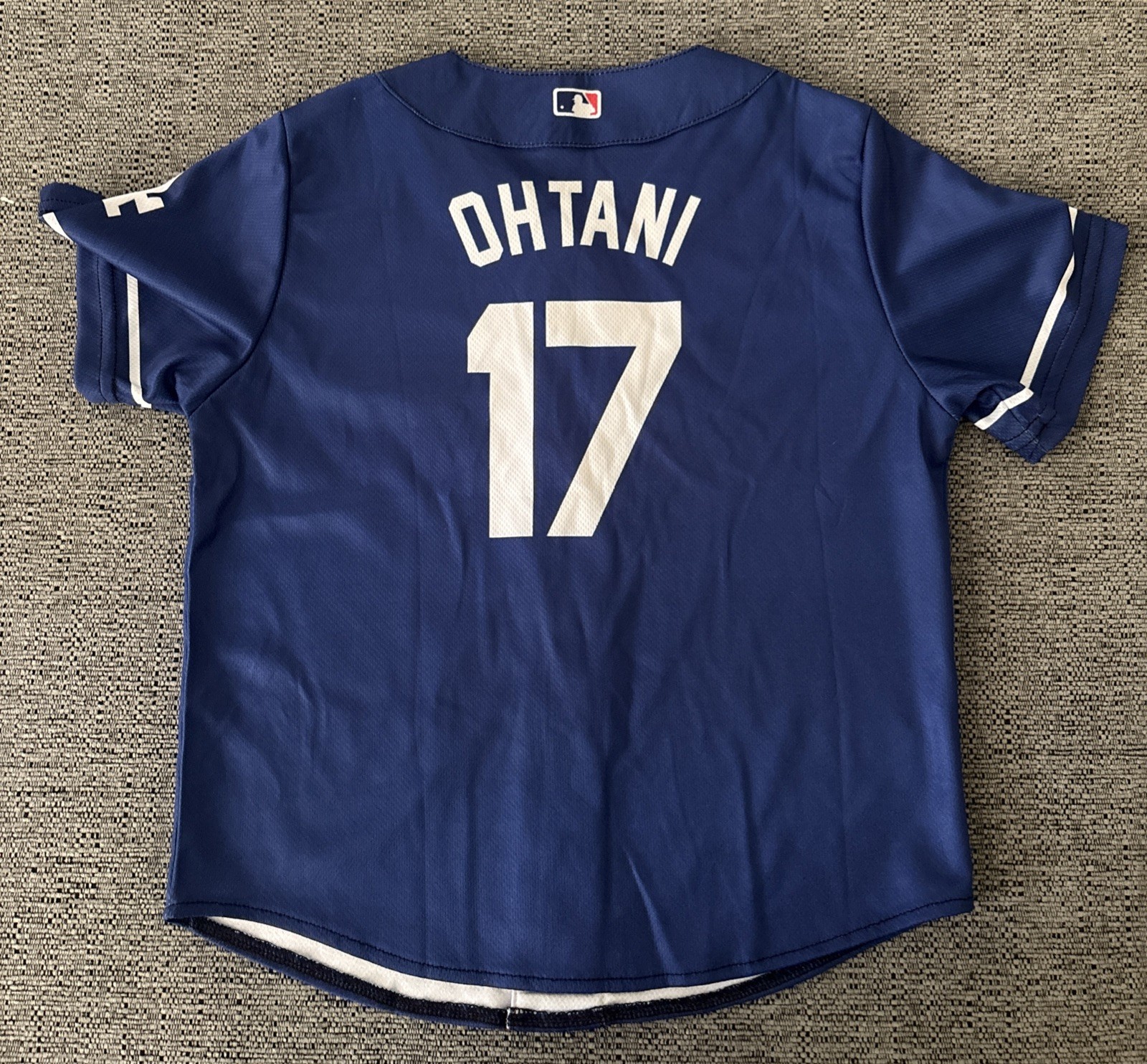 Shohei Ohtani Blue #17 Baseball Jersey 3D Print Kids Youth Small LA Dodgers