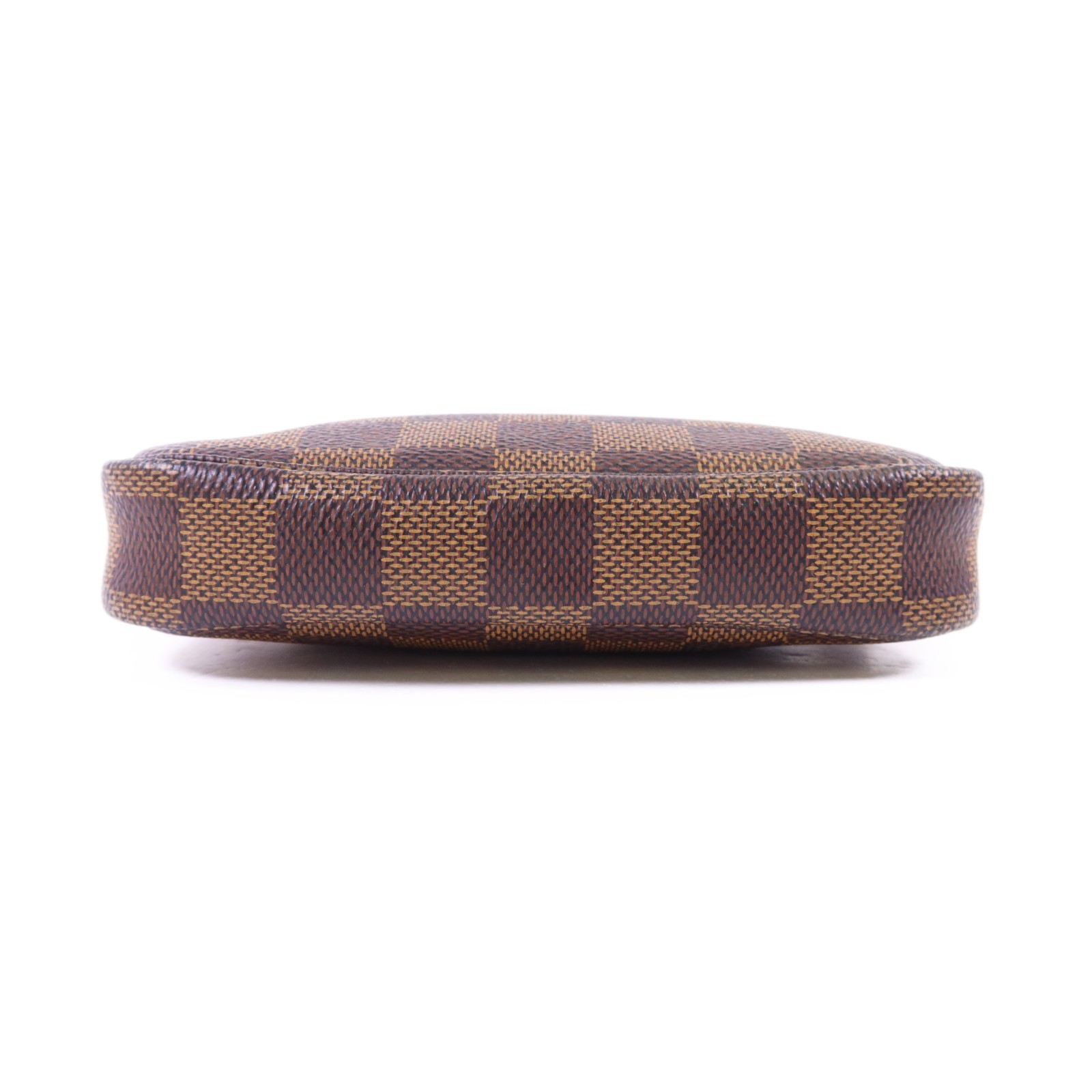 LOUIS VUITTON LV GHW Damier Mini Pochette Accessories N58009 Damier Brown