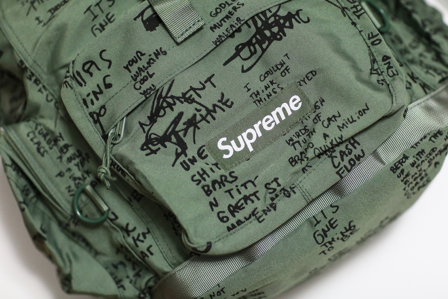 Supreme SS23 Military Field Olive Green Backpack