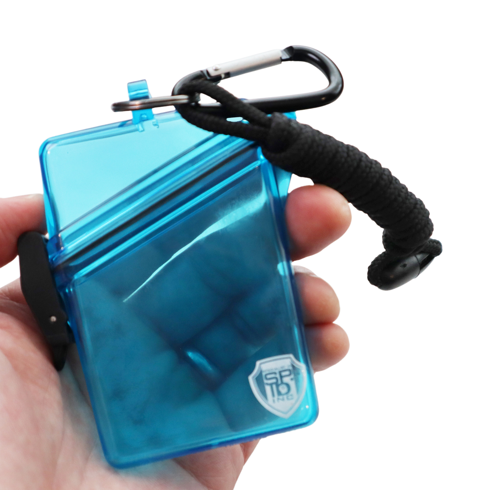 Waterproof Badge Holder Case with Lanyard & Carabiner Clip for Cruise and Travel