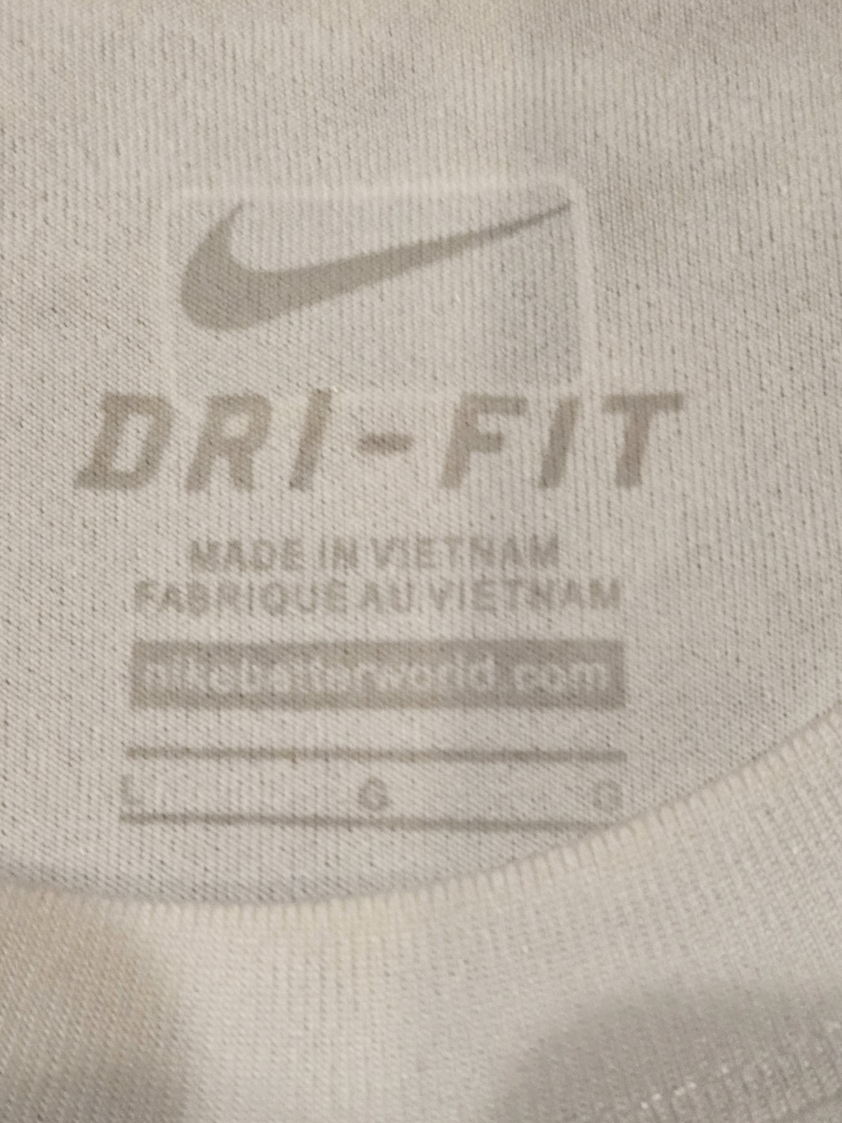 MENS PHILLIES NIKE DRI-FIT SIZE LARGE WHITE SEE PICS!!! CLEAN!!!