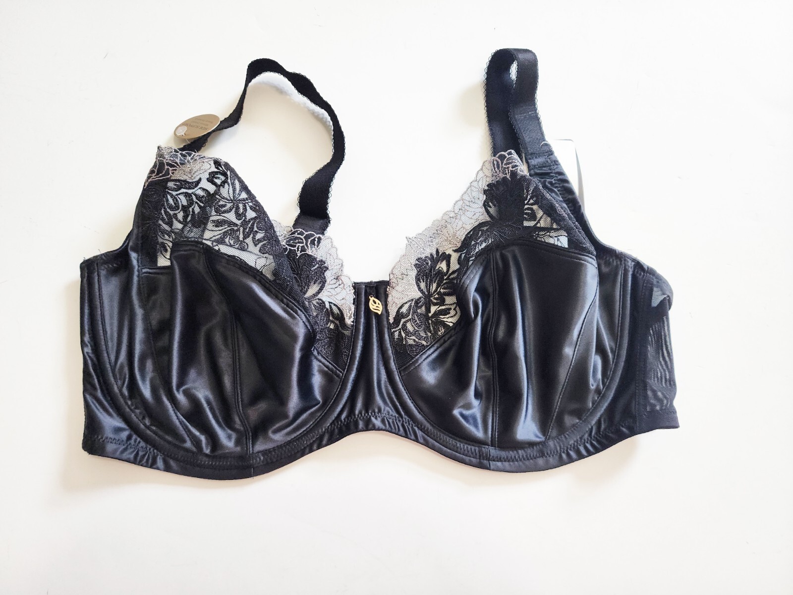Wacoal Side Note Embroidered Underwire Bra Black 855377 Sz 42DDD – NWT