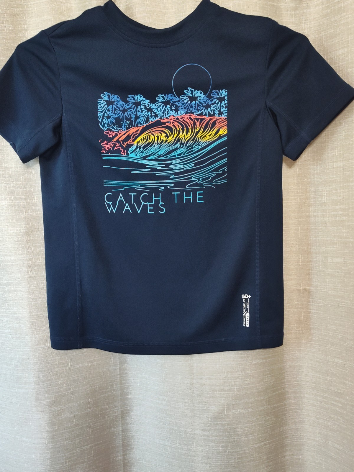 ZeroXposur Size S8 Dark Blue Quick Dry UPF 50 Sun Protection