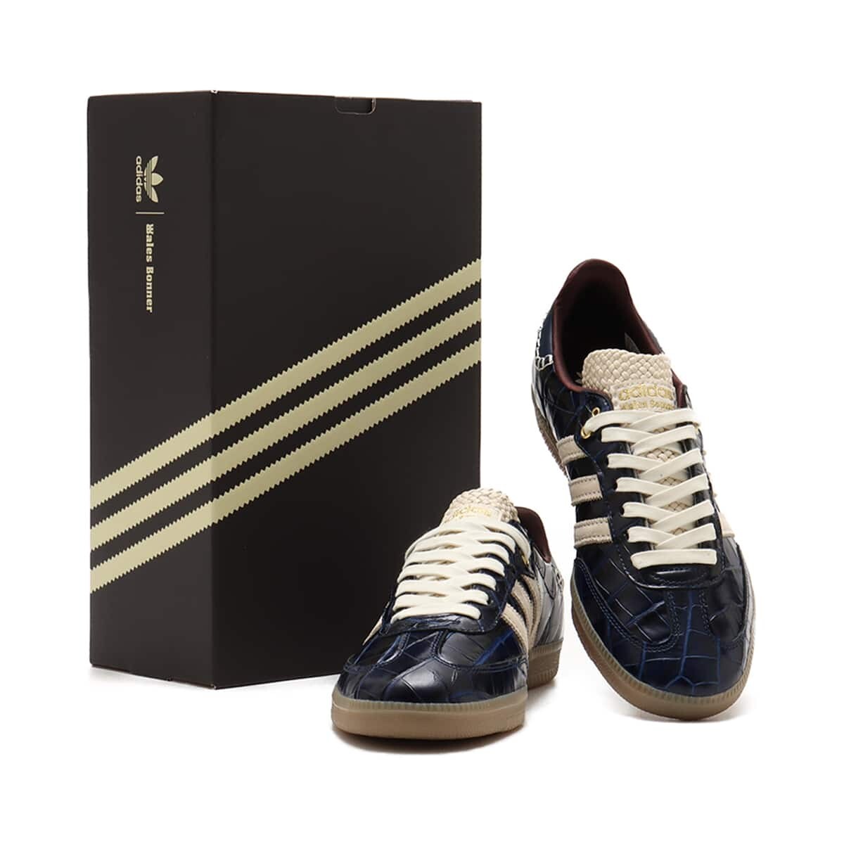 Wales Bonner adidas Originals Samba JH9825 College Navy/Wonder White Men’s 5-12