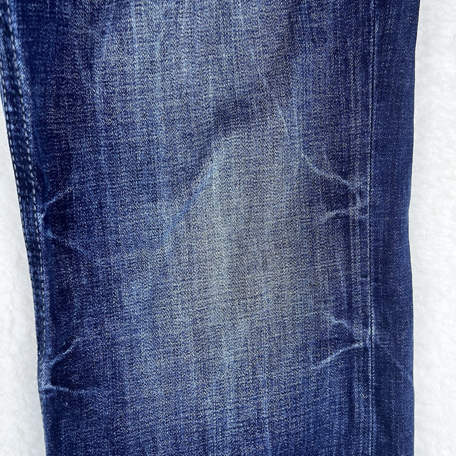 BKE Buckle Mens 30×30 Blue Jake Denim Jeans Pants Faded Stretch Whisker Marble