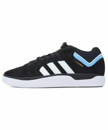New Adidas Tyshawn Black Suede EE6076 Sneakers Authentic Size 7.5 US 7 UK 40 2/3