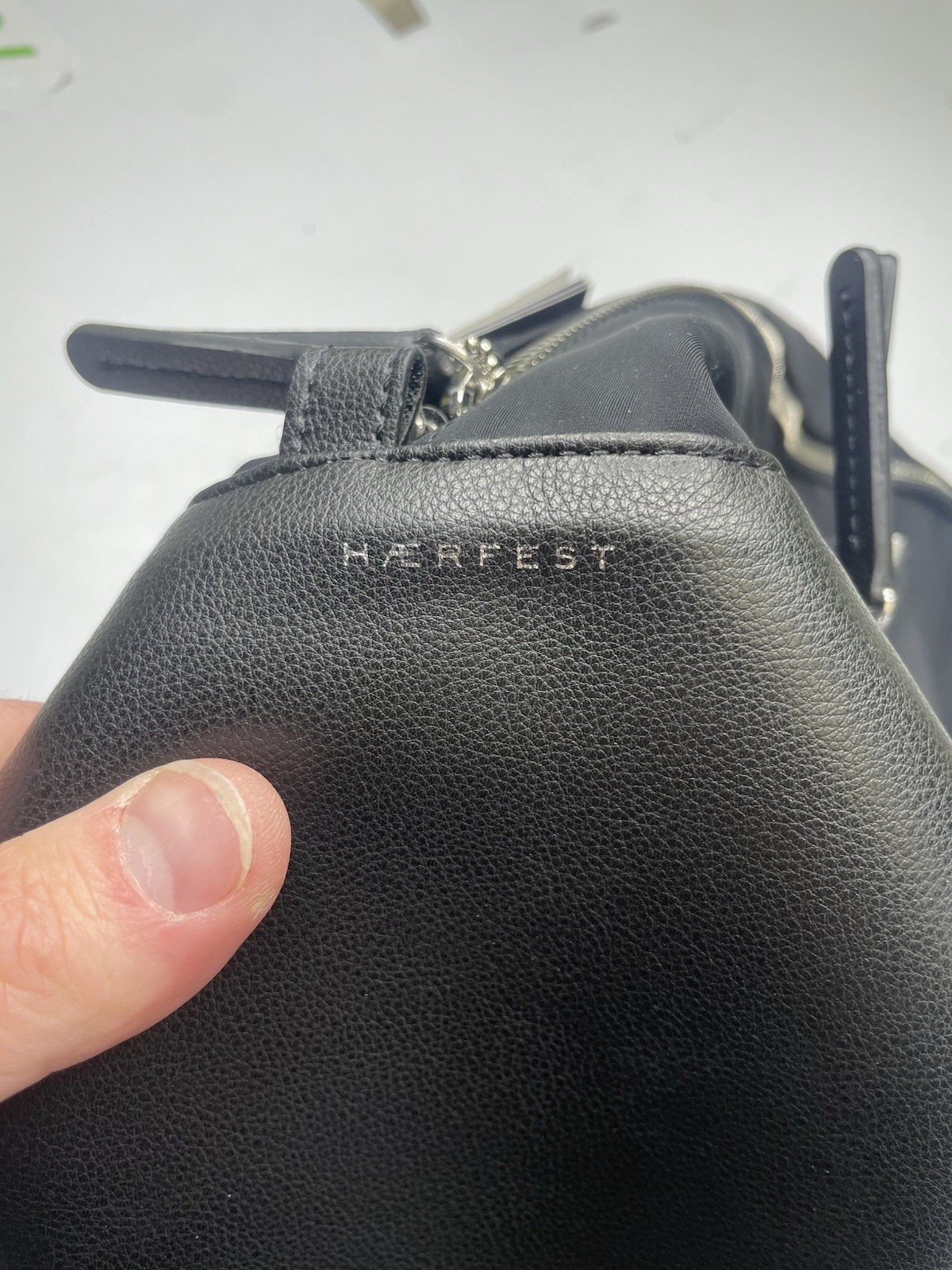 Haerfest x Mercedes-Benz Limited Edition Luxury Backpack Nylon & Leather Black