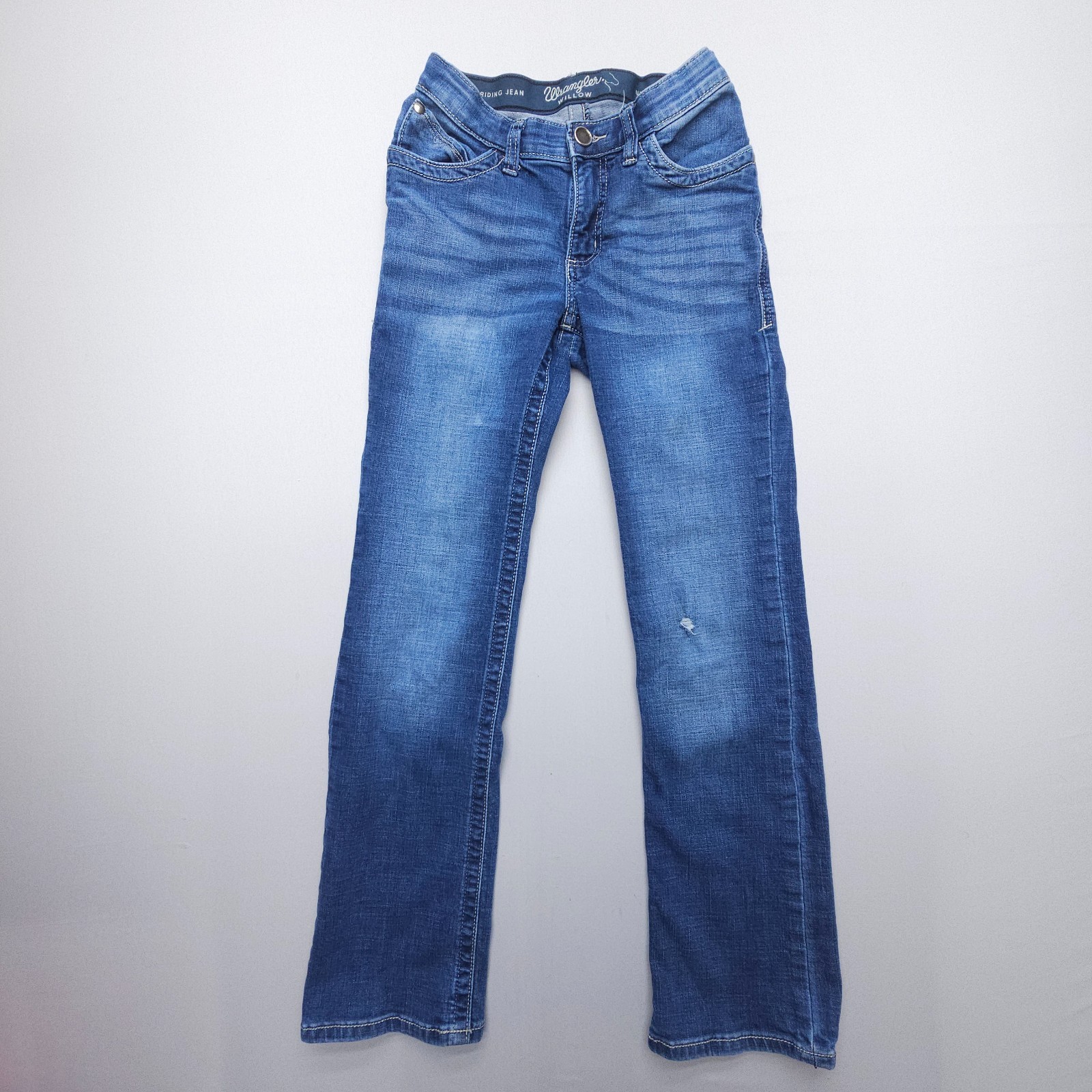 Wrangler Ultimate Riding Jeans Willow Mid-Rise Bootcut Womens 3 x 32 (29″ Insm)