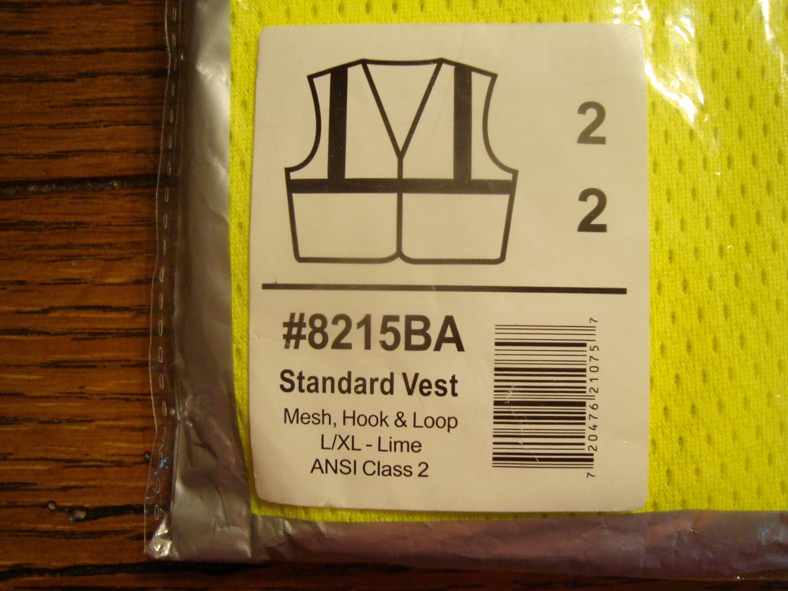 Tenacious Ergodyne Work Gear Glowear High Visibility Standard Vest 8215B – L/XL