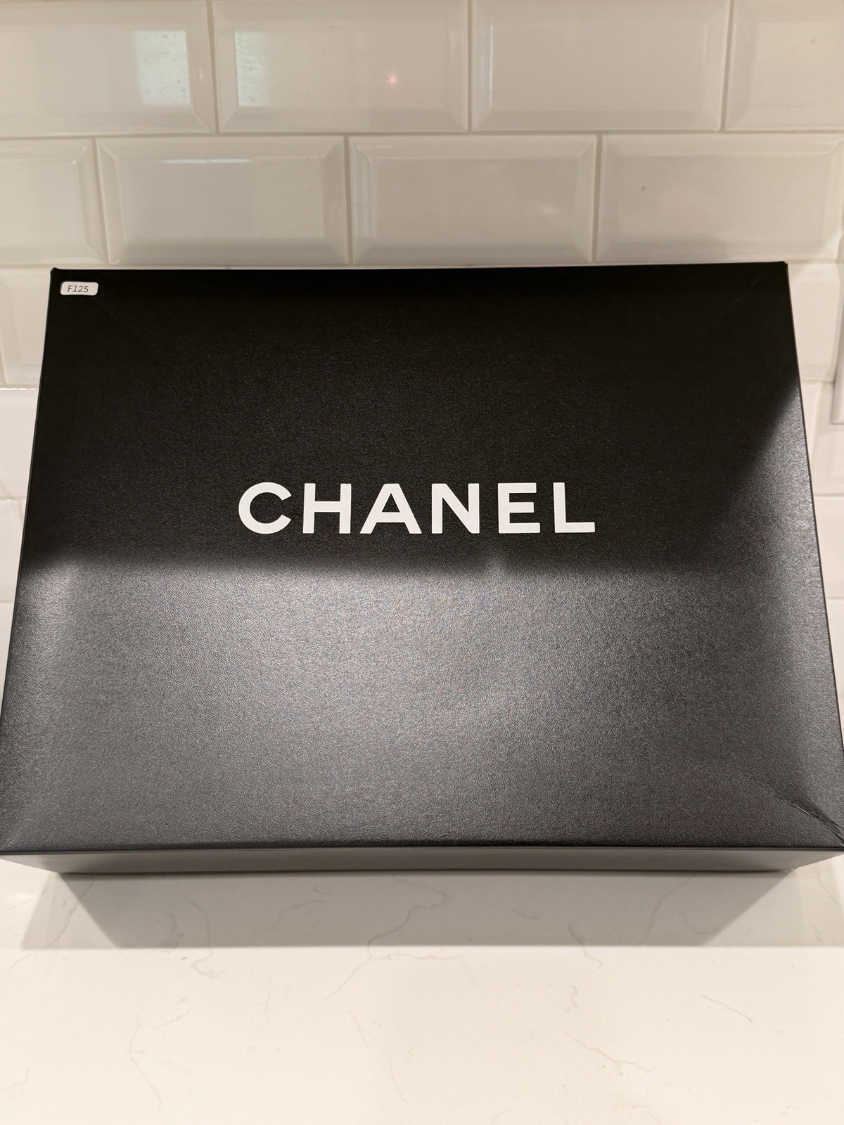 Exceptional CHANEL Boy Gold Hardware Quilted Shoulder Bag Medium Black Leather