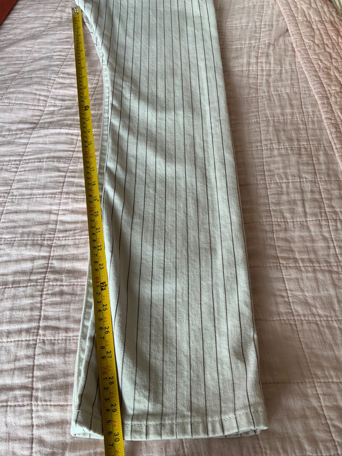 Kevin Spanky RVCA Striped Baseball Like Cotton Mens Pants Size 32X30