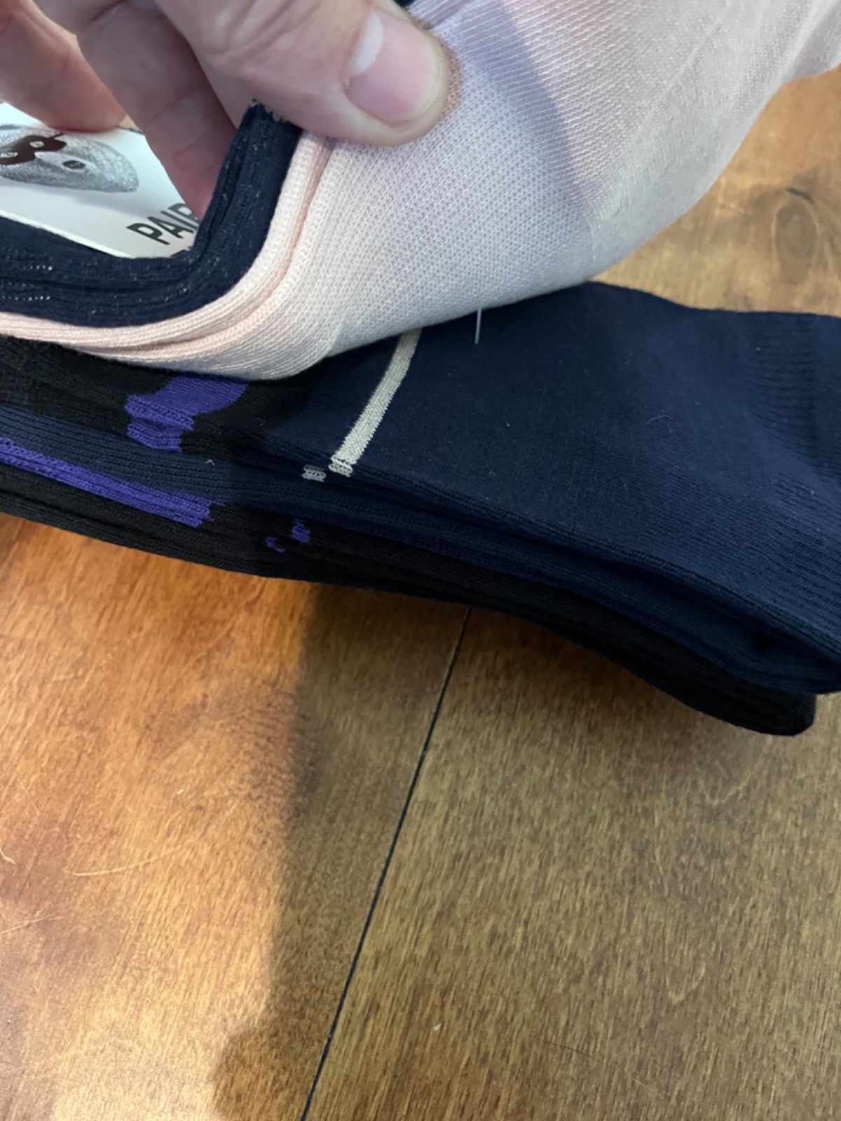 Pair of Thieves ( 3-Pack ) Men’s Non- Cushion Crew Socks Size 6-12