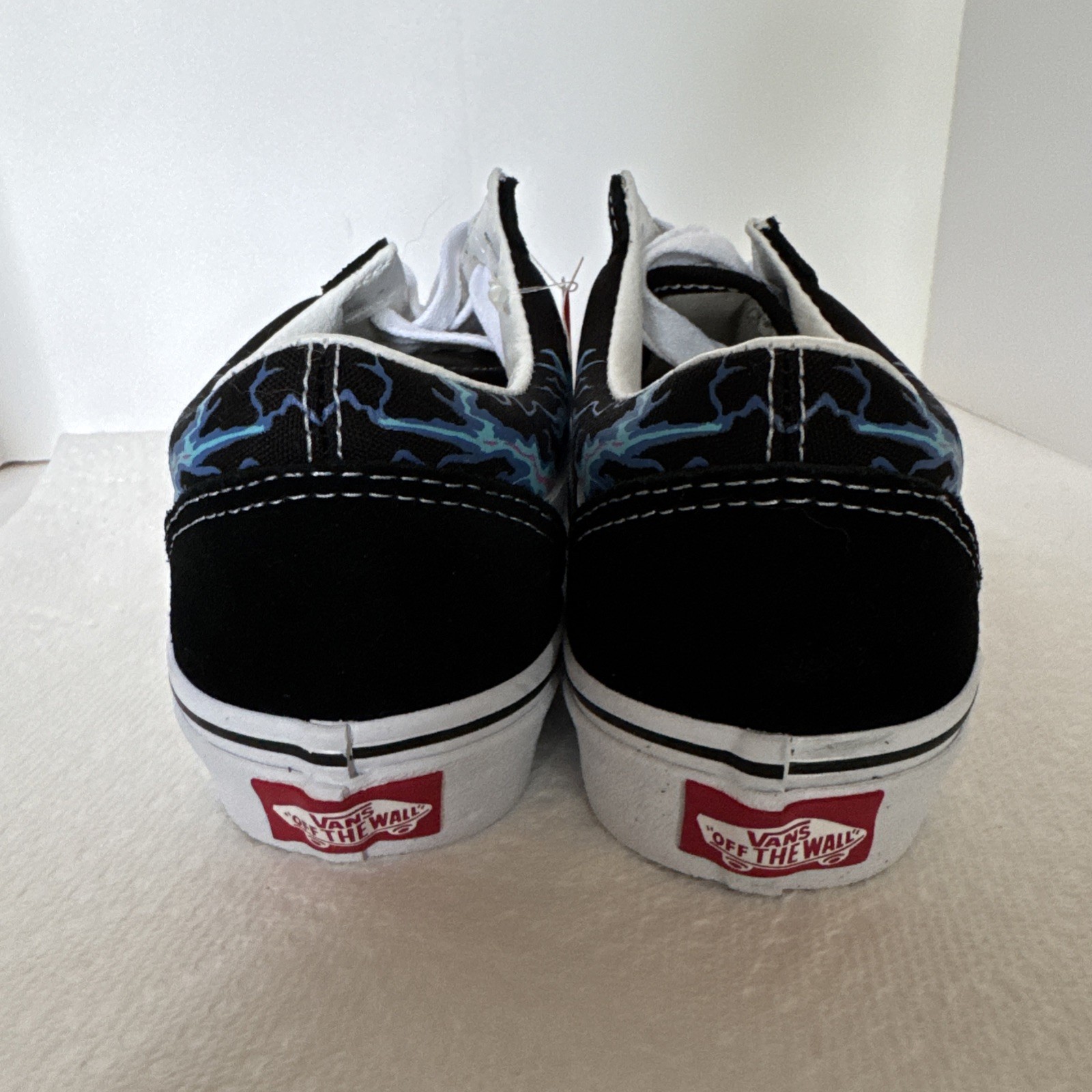 Vans Old Skool Electric Flame Glow In The Dark Shoes Womens 6 Mens 4.5 NWT