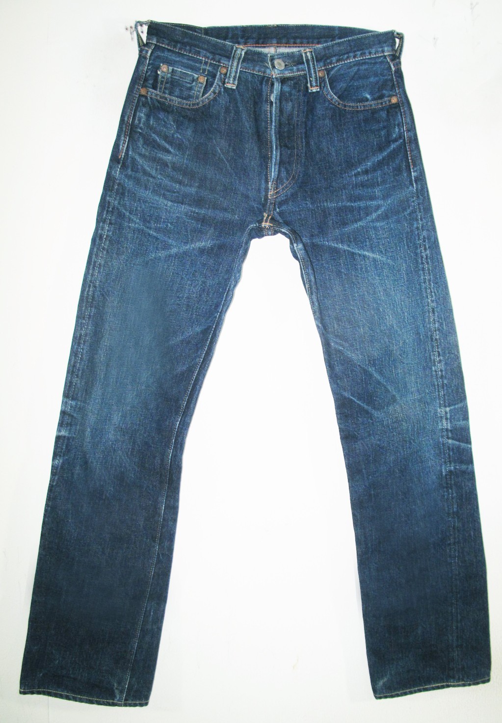 HOT VTG Men’s FULL COUNT @ L108 OSAKA 5 SELVEDGE JAPAN Jeans 27 x34 (*Fit 26×29)