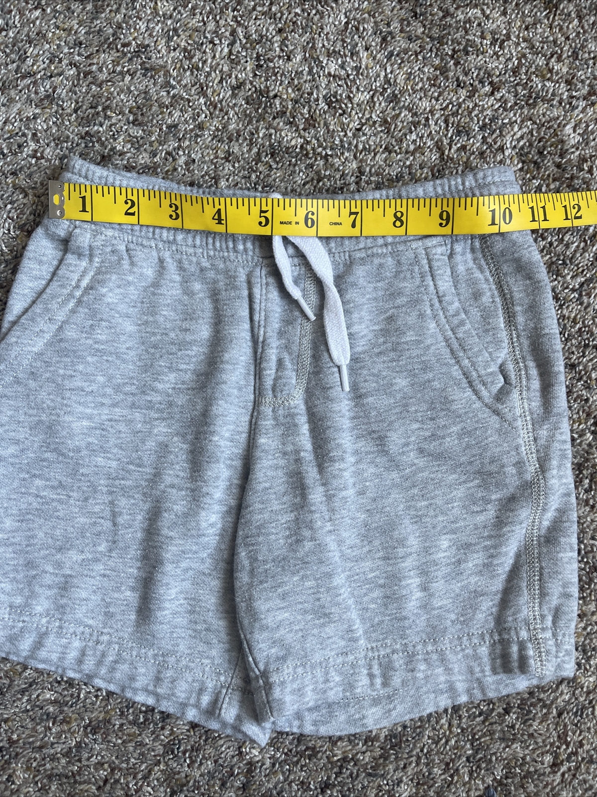 Bundle Old Navy Boys Shorts Size XS 5 Gray & Black Knit Drawstring Waist