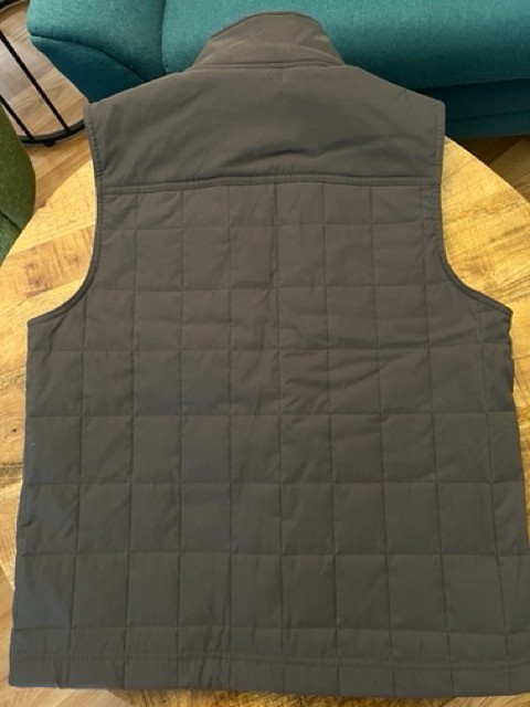 Orvis Classic Collection Quilted Full Zip Vest Charcoal Men’s Size Medium M~NWT