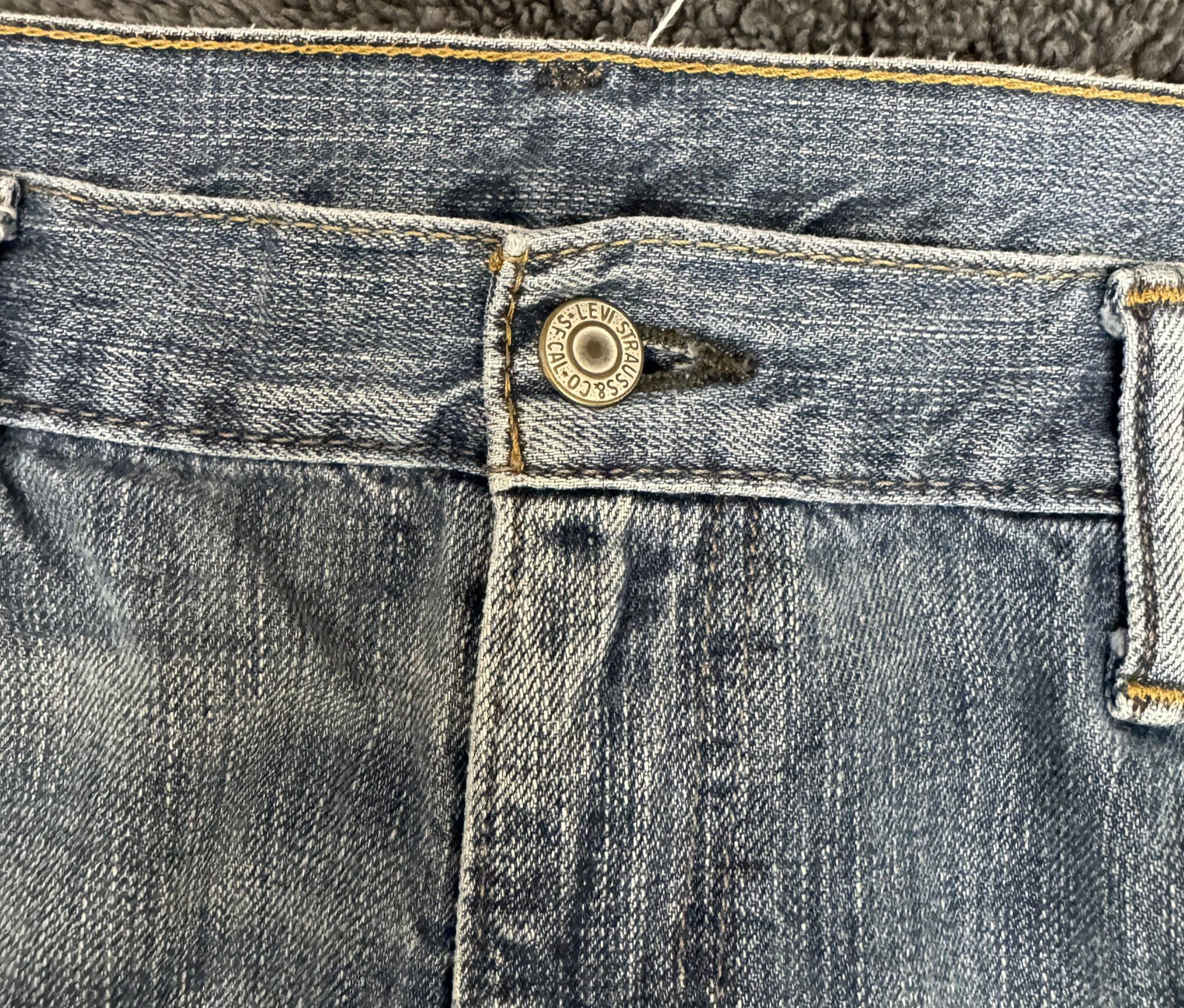 Lot of 3 Levi’s 569 Jeans Men’s 38×32 Loose Straight Denim Faded Distressed