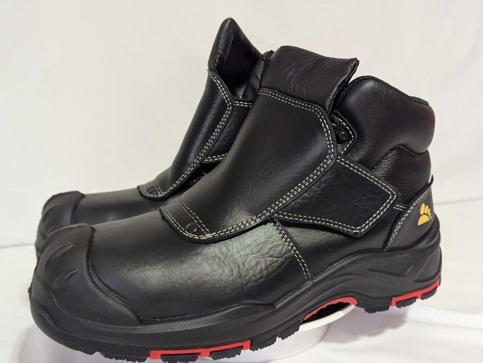 SAFETOE Welding Boots for Men Composite Toe Safety Boots Fire Resistant 300℃H…