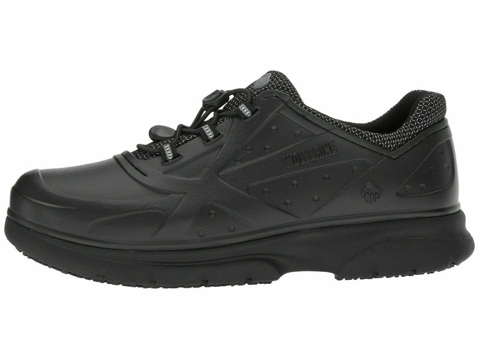 WOLVERINE Men’s Serve SR Health Care Professional Shoe W20516, Black, 7 M US
