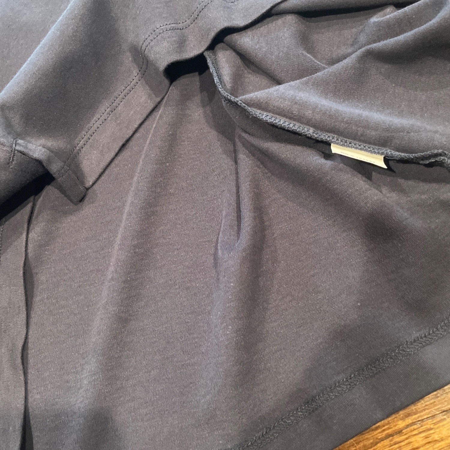 AG Green Label Polo Shirt Mens Medium Navy Teal Lightweight Preppy Casual Golf