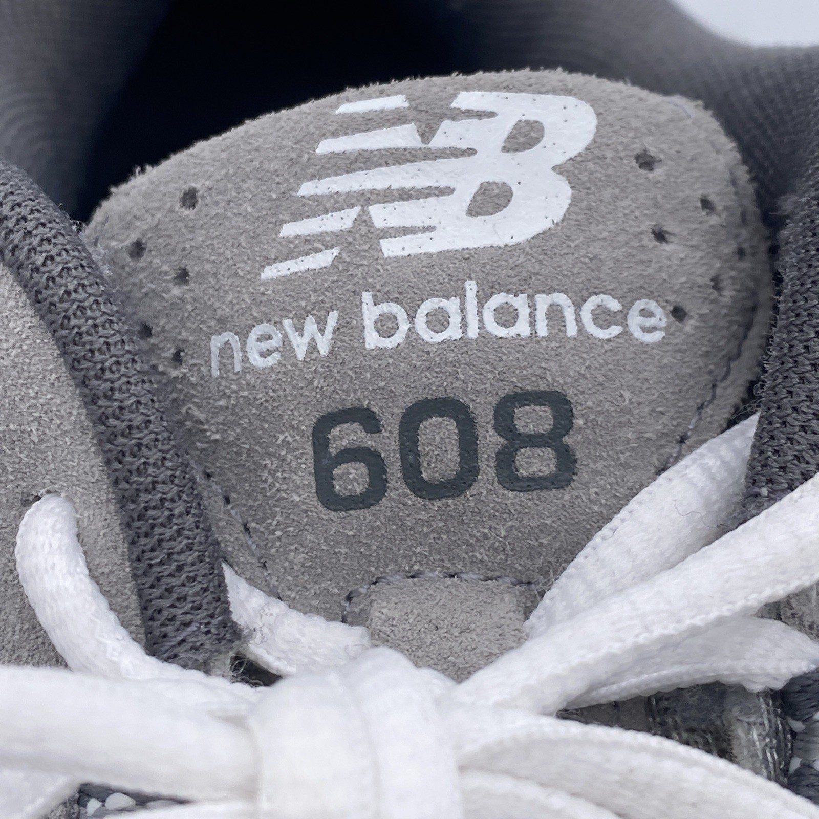 New Balance 608 Castlerock Grey Suede Sneakers Size 8.5 MX608UG5