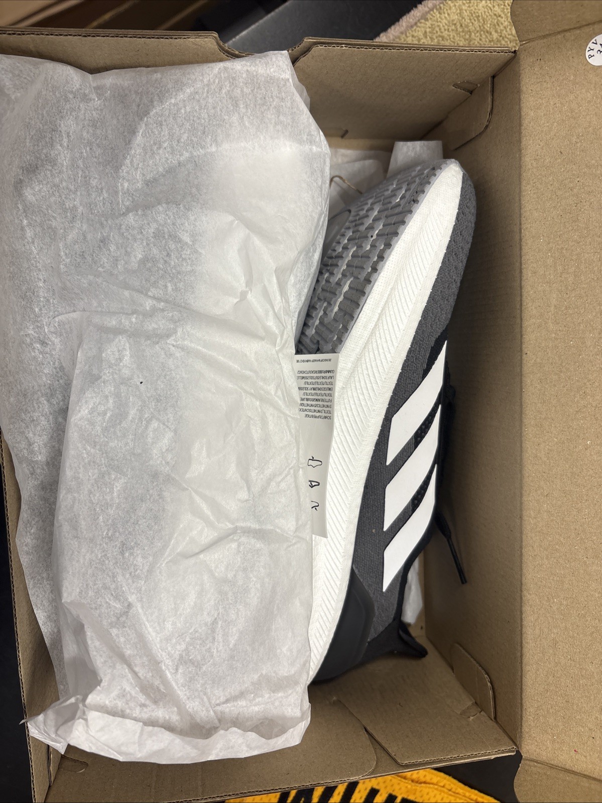 Adidas White Black And Grey Ultraboost 5x Mens Size 9.5