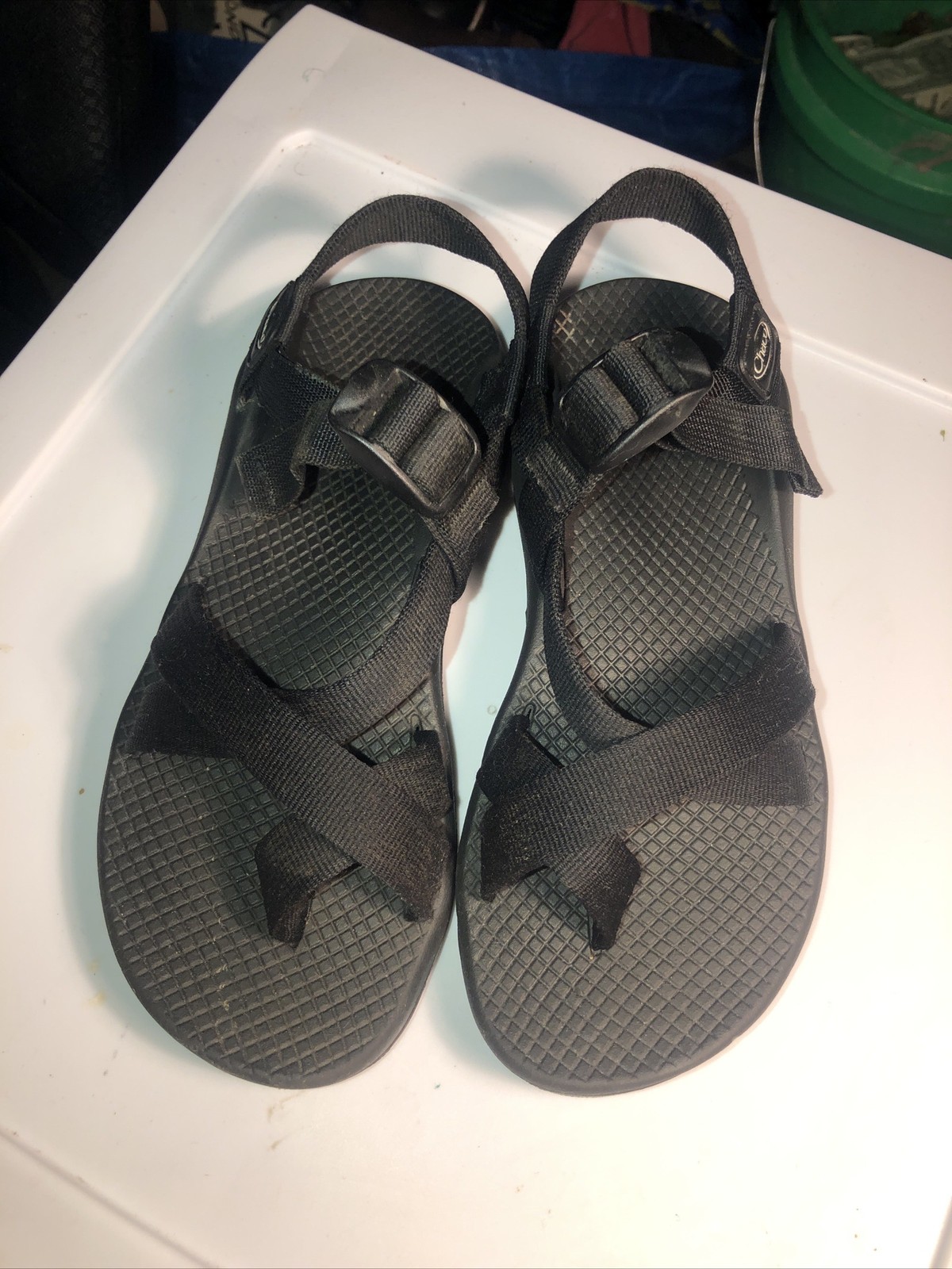WOMENS CHACO ADJUSTABLE SANDALS HIKING WATERPROOF SIZE 7 USA MADE