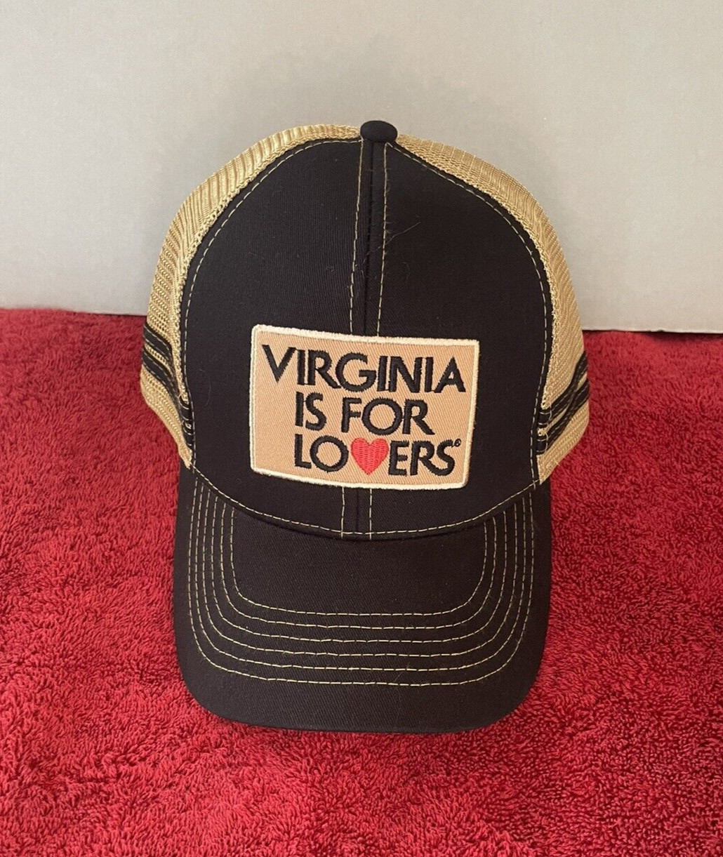 Virginia Is For Lovers Trucker Cap Baseball Hat – NEW – Mesh Back, Adjustable