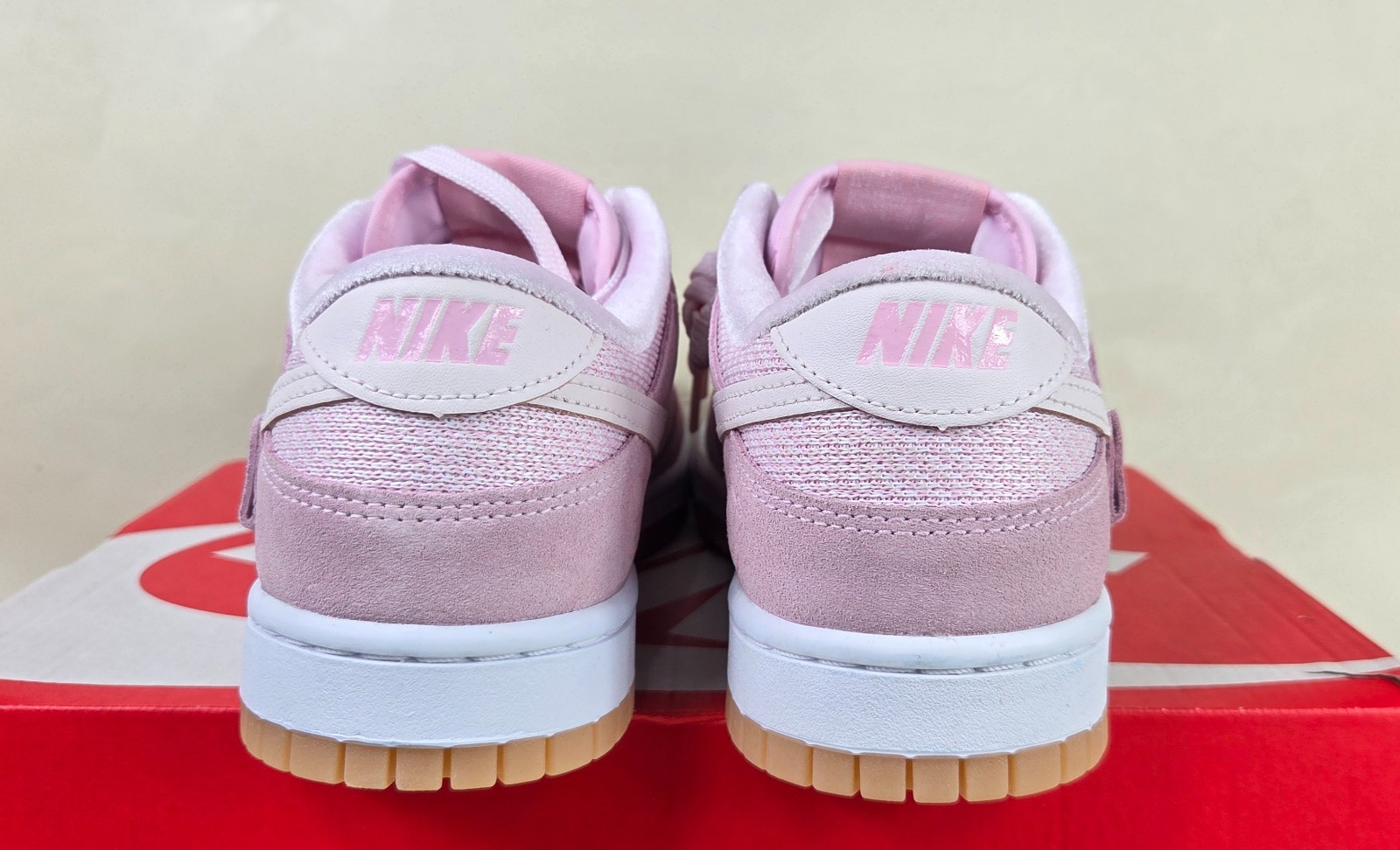 Nike Dunk Low Teddy Bear Light Soft Pink Womens Size 9 DZ5318-40 New