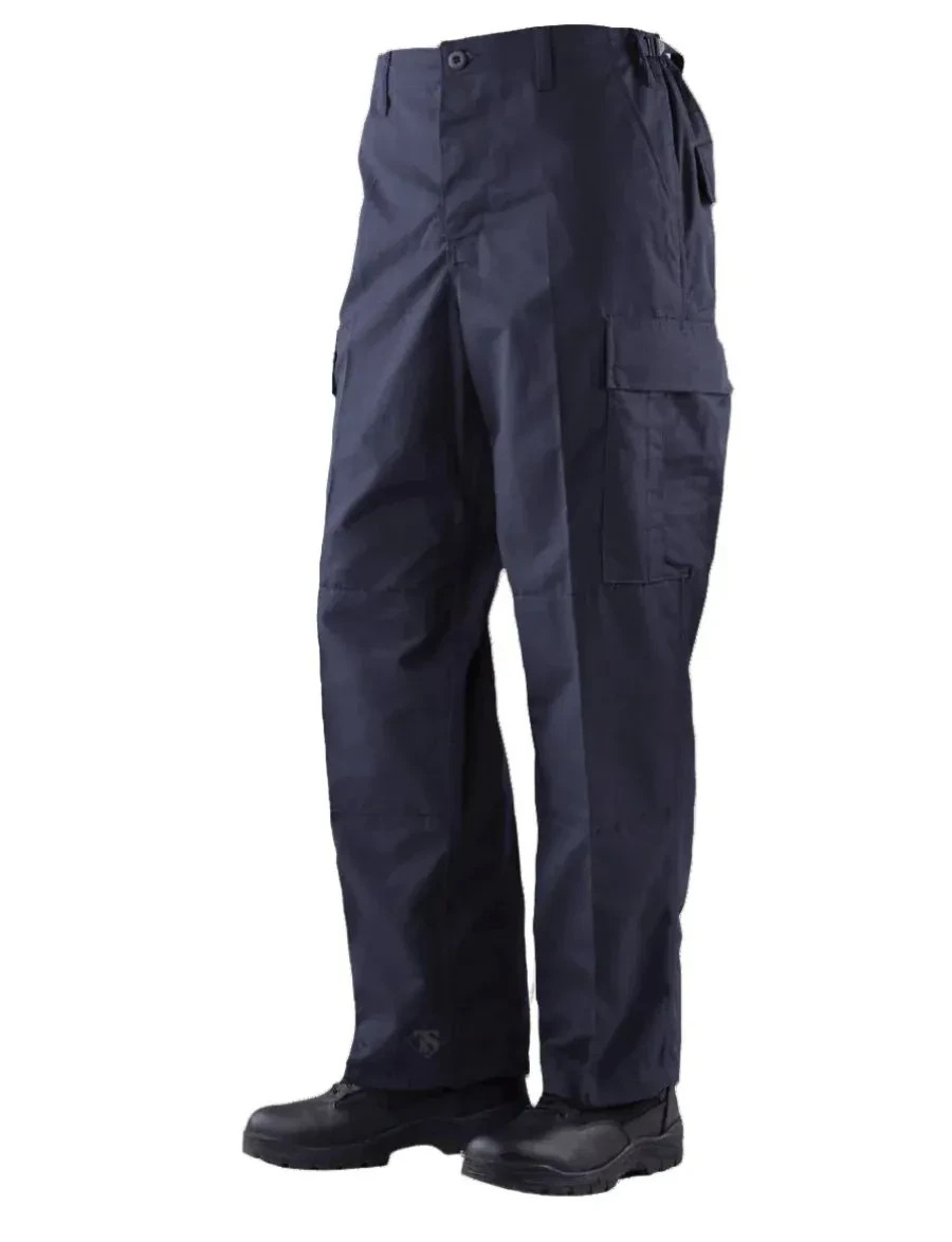 TRU-SPEC Men’s BDU Tactical Cargo Pants Poly/Cotton Rip-Stop Navy XL Regular