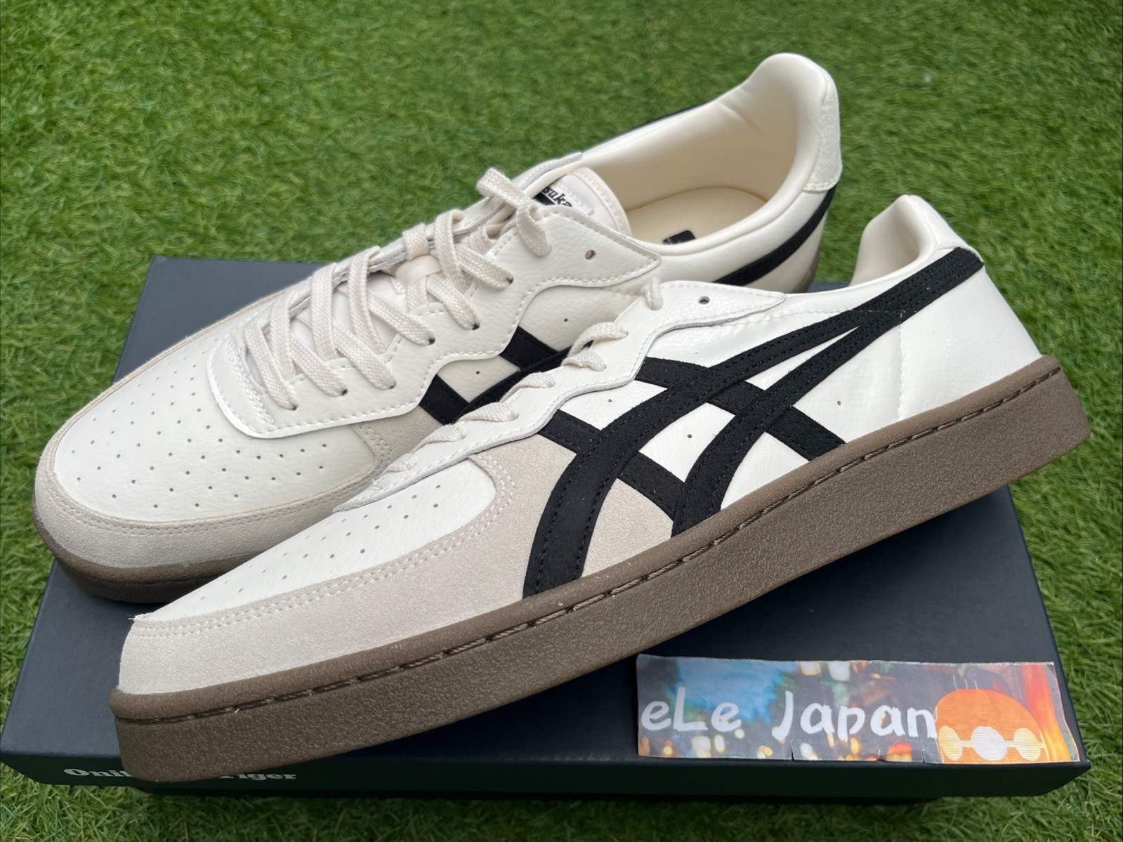 Onitsuka Tiger GSM 1183A353.127 Dark Cream/Black Unisex Shoes
