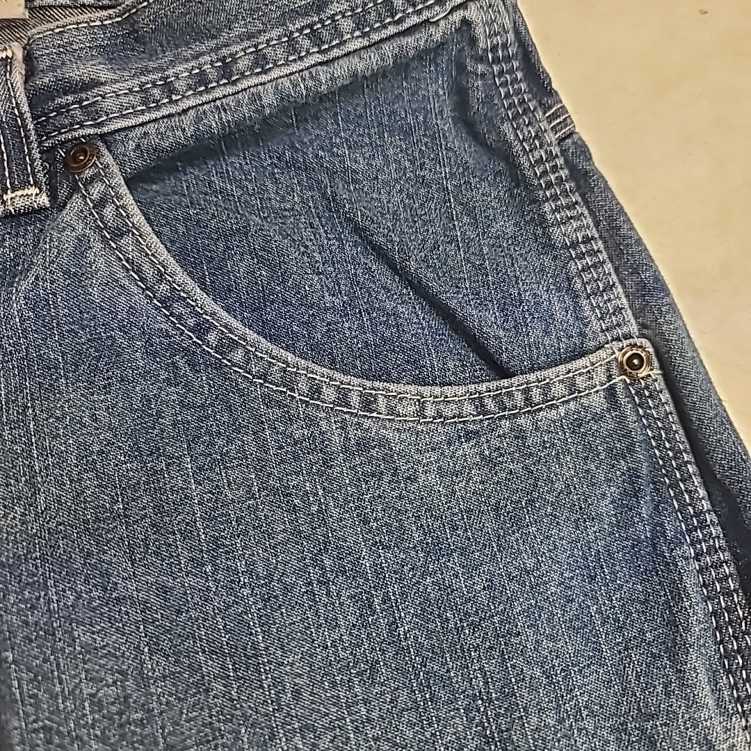 Key Carpenter Jeans Workwear Hammer Loop Rugged Blue Men’s 36×34 Gorpcore