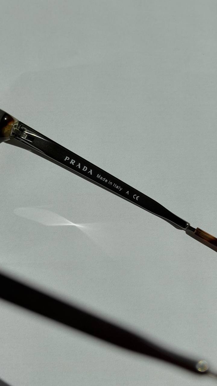 Prada SPR13P NAI-0A7 Tortoise Brown Gradient Sunglasses 51-22 135 Made In Italy