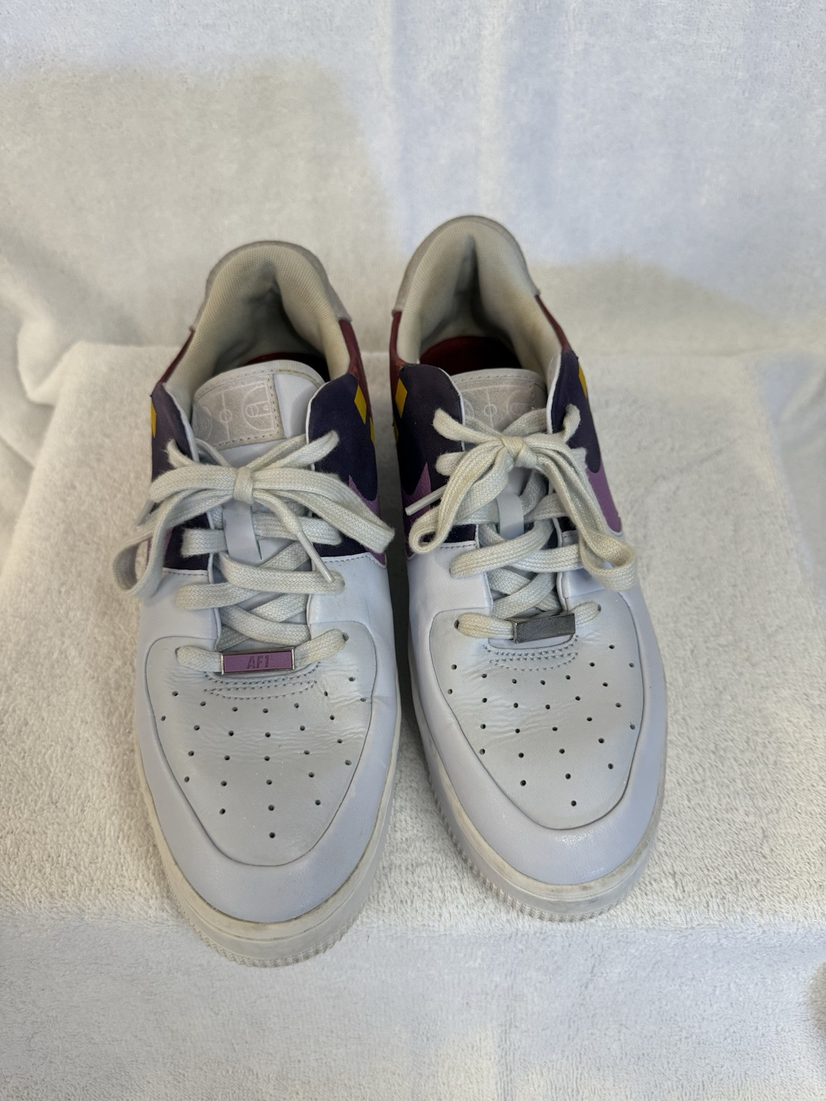 Nike Air Force 1 Sage Low Lx Women’s 9.5 Shoes White/Pink/Purple/Burgendy