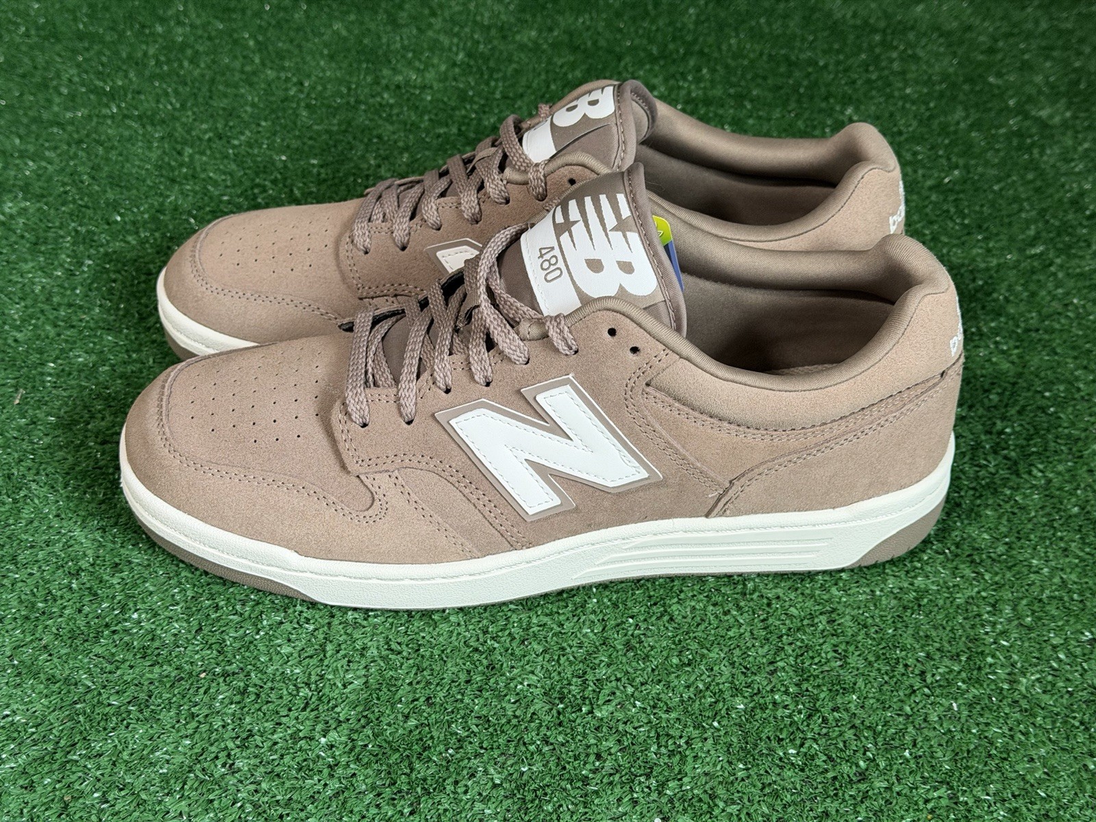 New Balance 480 Athletic Sneakers Men’s Size 11 (M) Brown White (BB480LDT), New