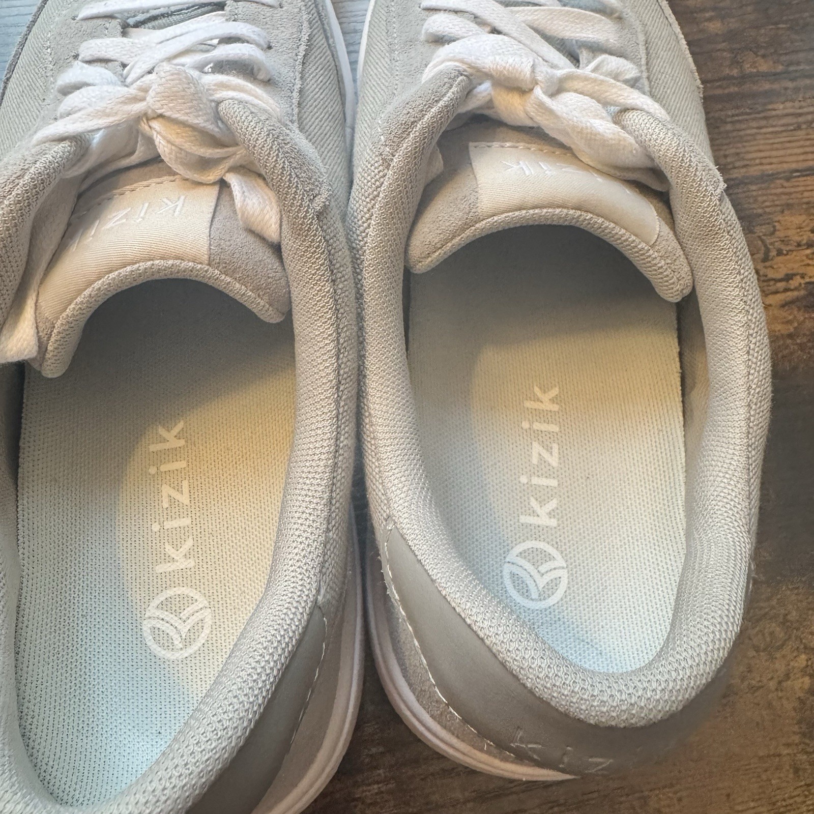 Kizik Prague Breathable Canvas Suede Slip-On Sneakers Size 8.5 Men/10 Women New