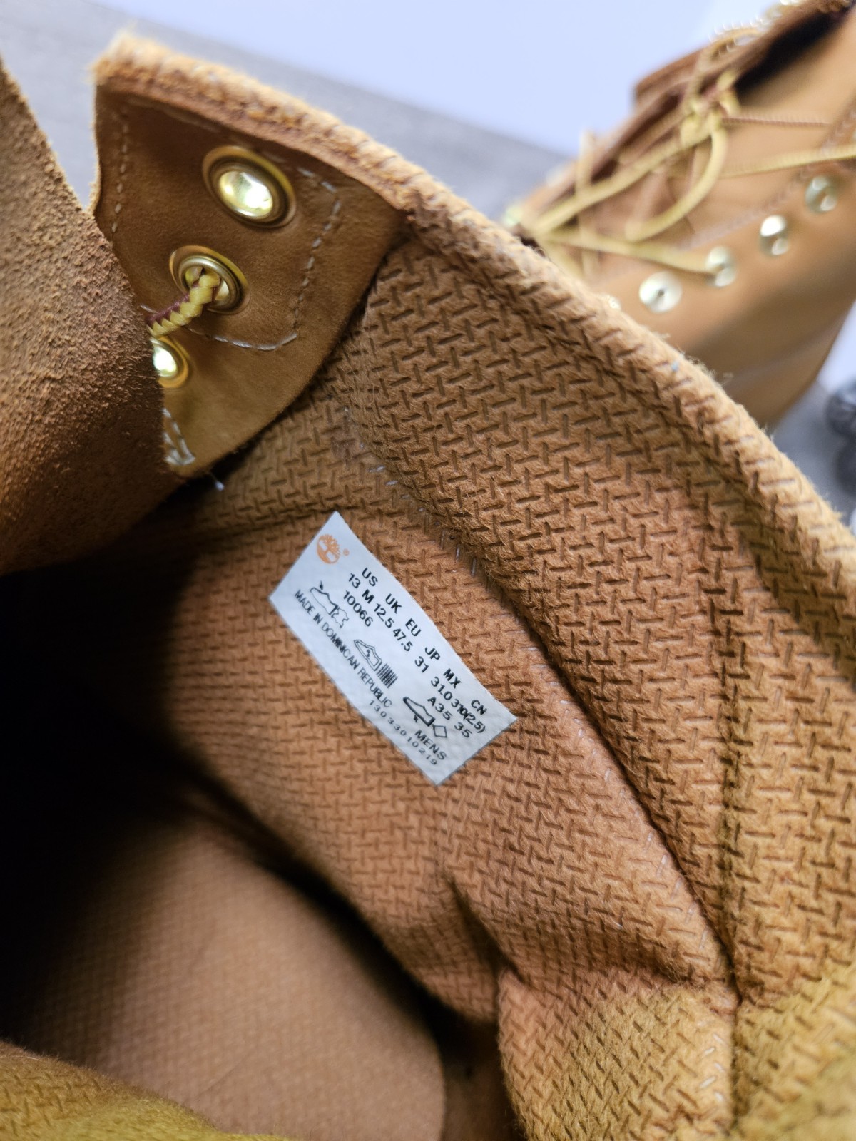 NEW Timberland 6 In Waterproof Wheat Nubuck Men’s SIZE 13