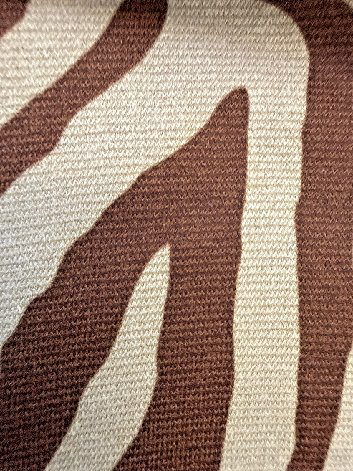 Zebra Brown print, tights, sheer, stretch, pantyhose, animal pattern One Size