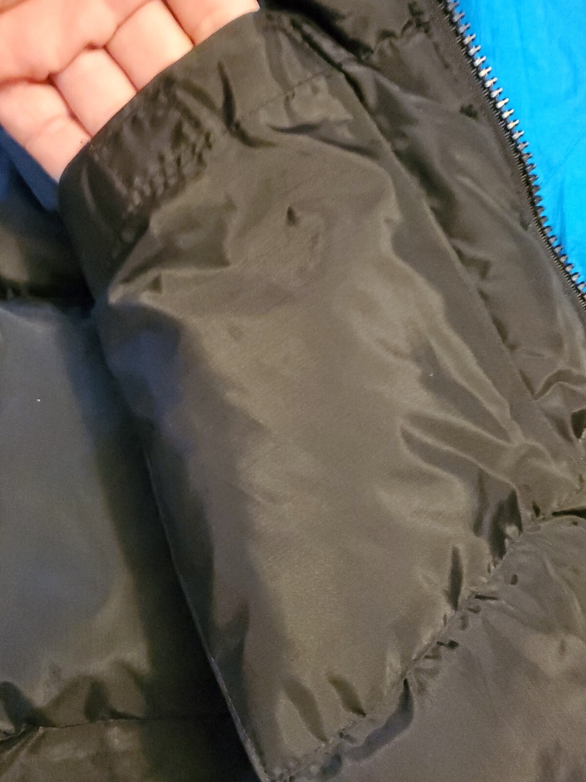 Adult M Jonathan Stone Glacier Shield Feather Down Puffer Ski Jacket Teal Vtg