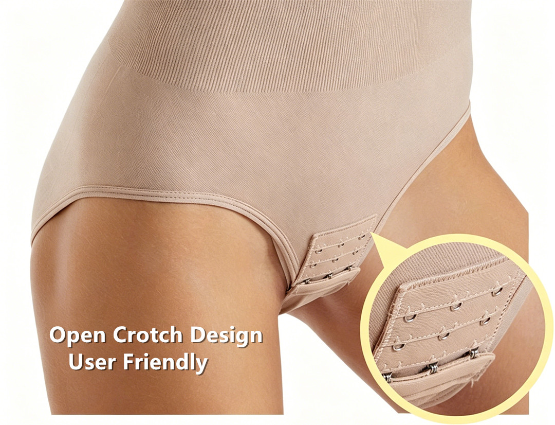 Postpartum Recovery Body Shaper For Women, Adjustable Strap Seamless Tummy Contr