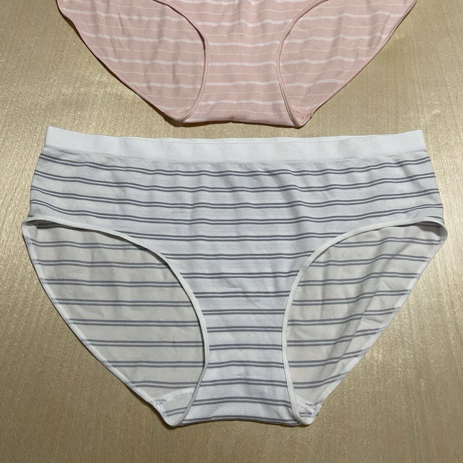 Auden Women’s Size Large (12-14) Soft Nylon Blend Hipster Panties 3 Pack