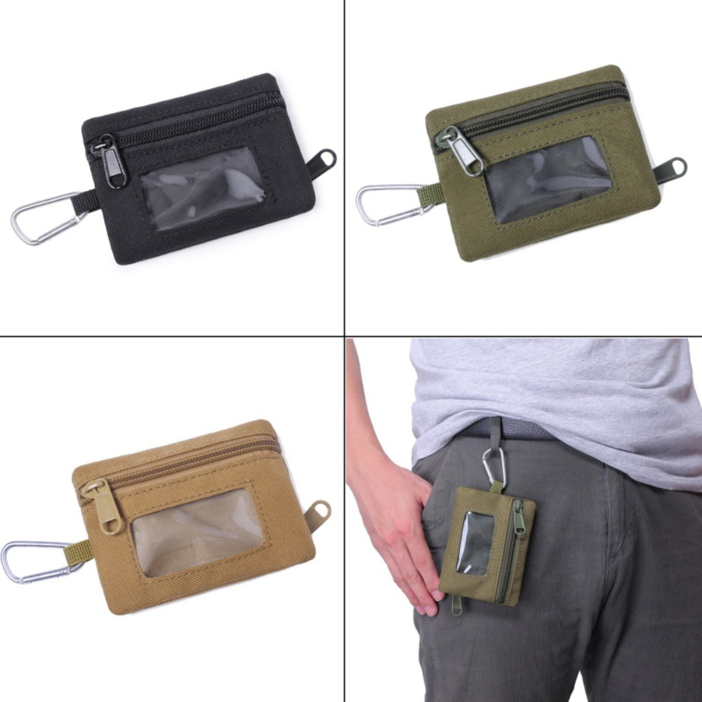 Tactical Mini Wallet Card Money Key Pack Hunting Waist Bag Waterproof EDC Pouch