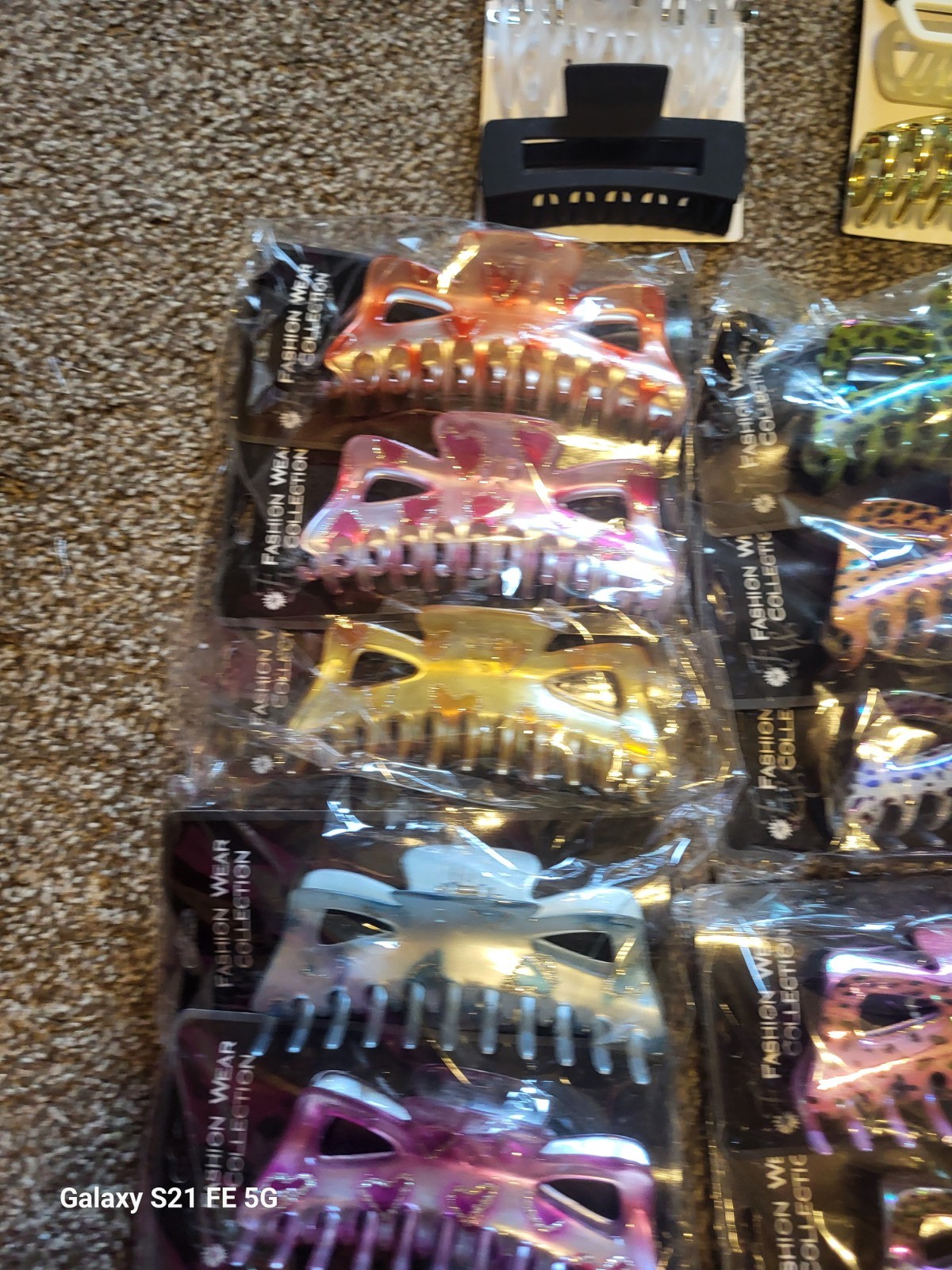 Huge Lot Of Hair Accessories. Over 150 Packs. All New Items. Some Multi Packs.