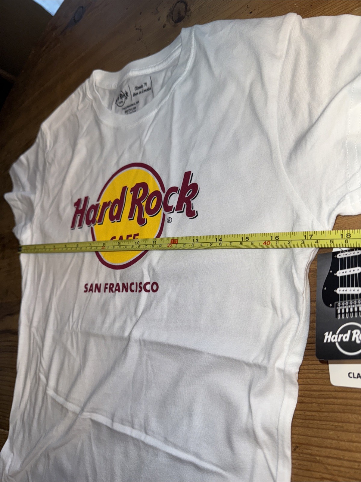 HARD ROCK CAFE SAN FRANCISCO MEDIUM T-SHIRT classic logo baby doll original tee