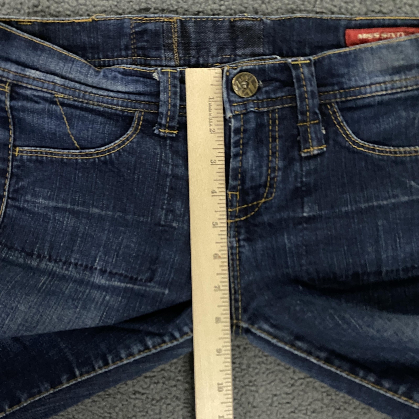 Miss Sixty Jeans Womens 30 Blue Low Rise Bootcut Zuma Denim Stretch Vintage Y2K